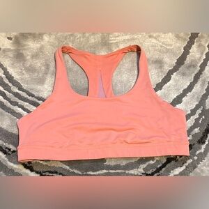 lululemon athletica Peach Racerback Sports Bra